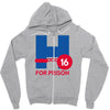hillary for prison Zipper Hoodie