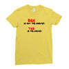 yes is the answer Ladies Fitted T-Shirt