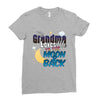 grandma moon&amp;back Ladies Fitted T-Shirt