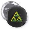 triforce illusion zelda Pin-back button