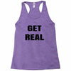 get real Racerback Tank