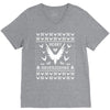 Merry Maverickmas Ugly Christmas Sweater V-Neck Tee