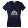 Nerd Mount Cleverest Women's V-Neck T-Shirt