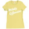 mildly offensive Ladies Fitted T-Shirt