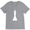 Chess King and Pawn V-Neck Tee