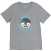 crazy penguin lady V-Neck Tee