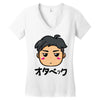 blush Women's V-Neck T-Shirt