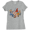 masters of the grimverse Ladies Fitted T-Shirt
