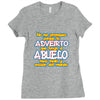 no me provoques porque Ladies Fitted T-Shirt