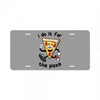 i do it for the pizza License Plate