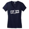 believe big foot sasquatch bigfoot Women's V-Neck T-Shirt