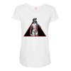 david with rose tattoo Maternity Scoop Neck T-shirt