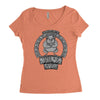 fil's gym for gods and heros Women's Triblend Scoop T-shirt