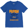 I'm Called Papaw Because I'm Way Too Cool To Be Called Grandfather V-Neck Tee