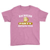 bachelor party drinking team wedding groomsmen bridal funny Youth Tee