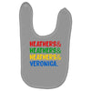 heathers girls and veronica Baby Bibs