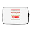 Santa Only Comes Once A Year Sister Is Always Here To Cheer Laptop sleeve