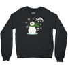 windy snowman Crewneck Sweatshirt
