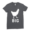 big cock Ladies Fitted T-Shirt