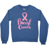 breast cancer pink ribbon Crewneck Sweatshirt