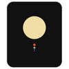 minimal solar system Mousepad