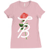 Tessa Brooks Rose Ladies Fitted T-Shirt