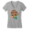 saved by the shell Women's V-Neck T-Shirt