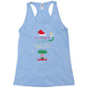 i'm not short i'm just a tall elf Racerback Tank
