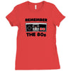 remember the 80s Ladies Fitted T-Shirt