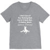 i'm tired of football! V-Neck Tee