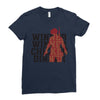 Pubg Silhouette Ladies Fitted T-Shirt