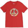 peace V-Neck Tee