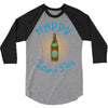 happy father's day 3/4 Sleeve Shirt