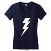 lightening bolt Women's V-Neck T-Shirt