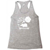 never give up on dreams ladies fitted Racerback Tank