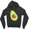 avocado fan club Zipper Hoodie
