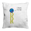 fatty acid Throw Pillow