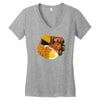 funny full english breakfast, ideal gift or birthday present Women's V-Neck T-Shirt