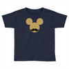 mickey mouse moustache Toddler T-shirt