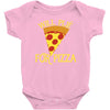 will plie for pizza Baby Bodysuit