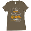 i am an april women Ladies Fitted T-Shirt