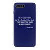 oscar wilde quote girls iPhone 7 Plus Case