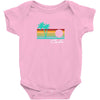 cabo san lucas distressed Baby Onesie