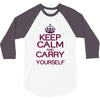keep calm and do it yourself 3/4 Sleeve Shirt