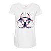 floral hazard Maternity Scoop Neck T-shirt