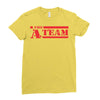 the a team 2 Ladies Fitted T-Shirt