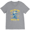work out time V-Neck Tee