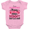 running mommy Baby Bodysuit
