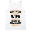 Super Cool Wife Of A Freaking Awesome Husband Tank Top