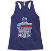 Donald trump The D Is Missing Racerback Tank
